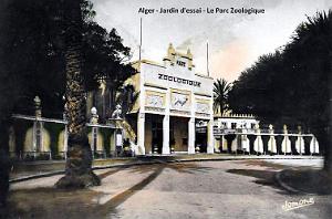 ALGER - JARDIN D'ESSAI - PARC ZOOLOGIQUE